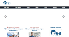 Desktop Screenshot of ideeconsult.com.br